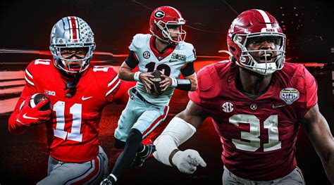 Pre season college football rankings - College Football Preseason Rankings Highlights. Showdowns Up Top in SEC and Big Ten. Our 2023 preseason top 5 have three teams from the SEC (Georgia, Alabama, and LSU) and two from the Big Ten (Michigan and Ohio State). We’ve seen a non-champion from each of these conferences make it into the playoffs the last two years …